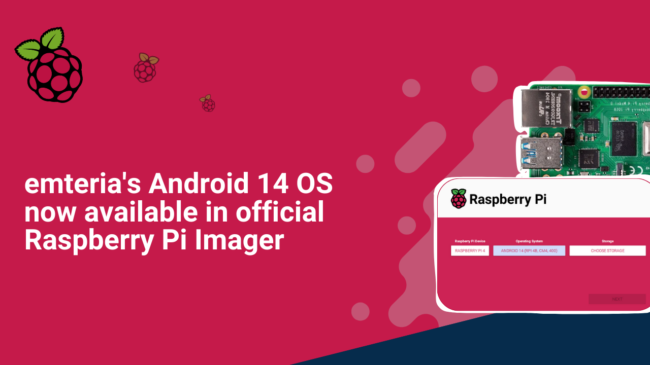 Run android 14 on raspberry pi 4b